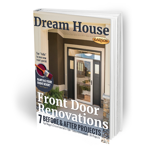 7 Before and After Front Storm Door Renovations